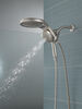 HydroRain&reg; H2Okinetic&reg; 5-Setting Two-in-One Shower Head (Recertified)