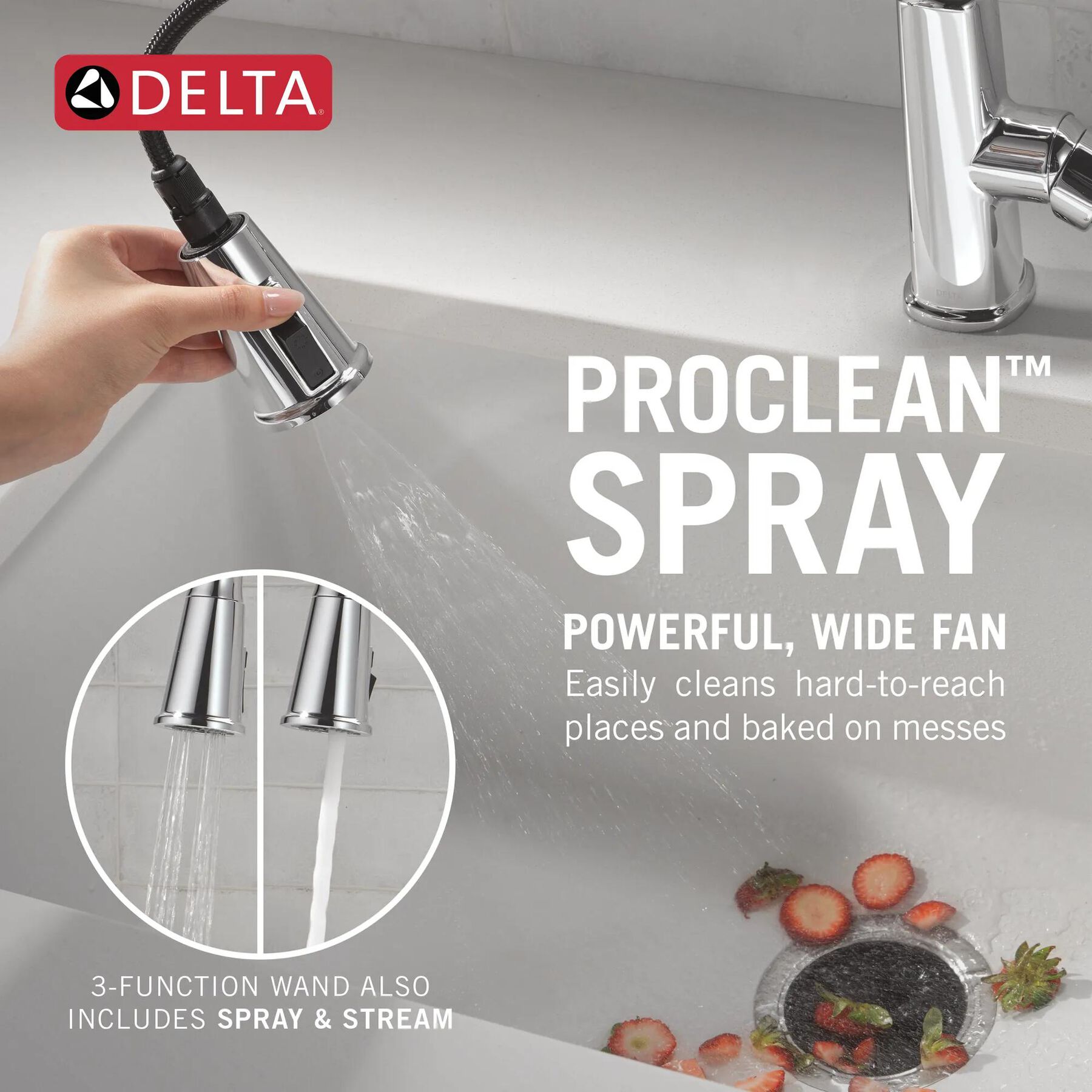 Single Handle Pull-Down Kitchen Faucet