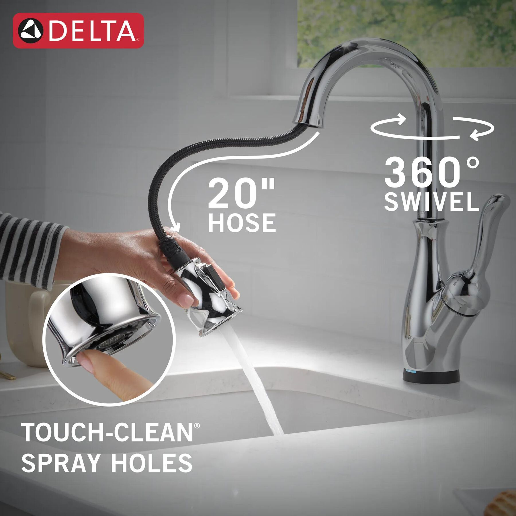 Touch2O&reg; Bar / Prep Faucet with Touchless Technology