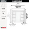 ProCrylic 60 in. x 30 in. Bathtub Surround
