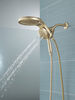 HydroRain&reg; H2Okinetic&reg; 5-Setting Two-in-One Shower Head (Recertified)