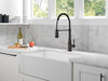 Single-Handle Pull-Down Spring Kitchen Faucet