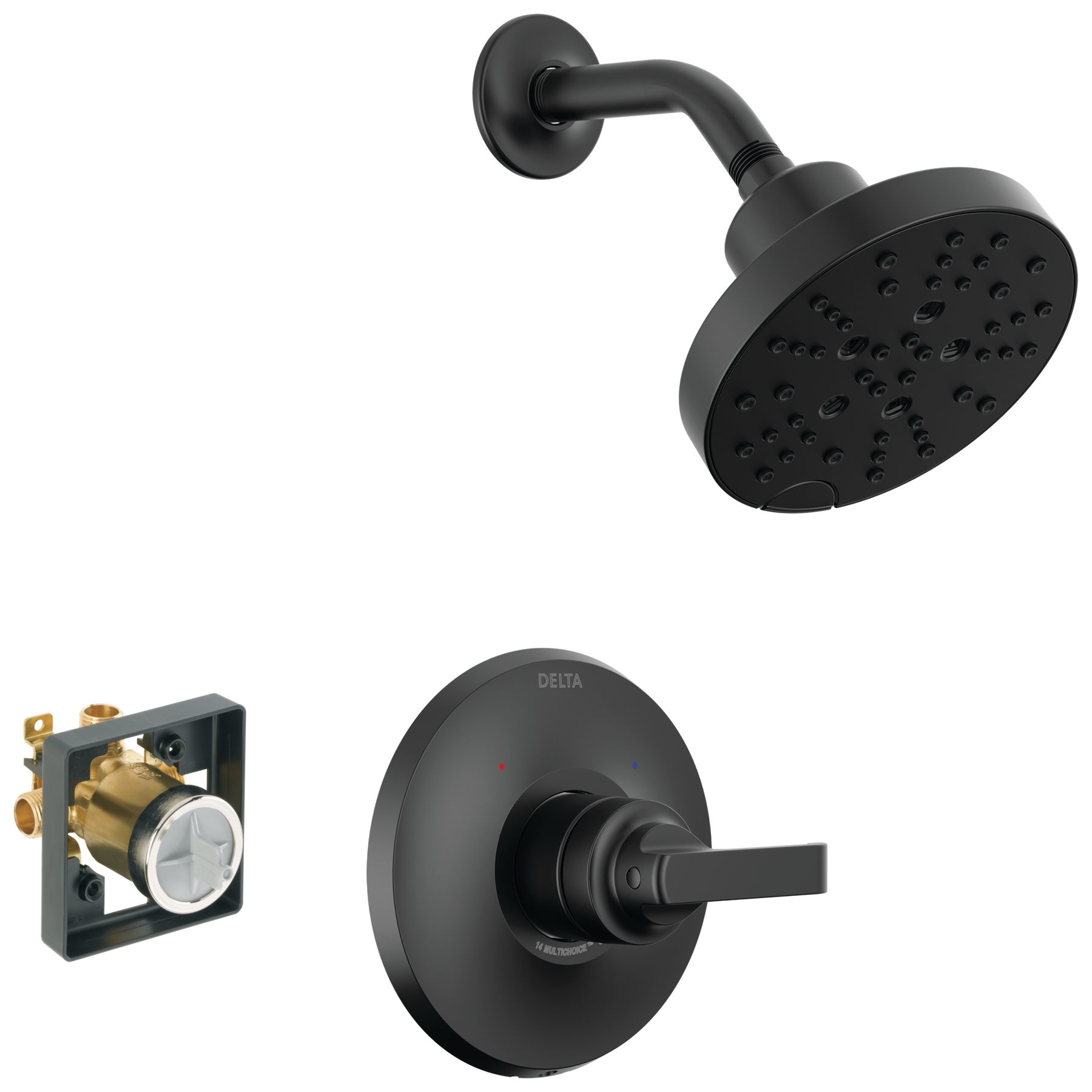 Shower Trim with High-Flow Rough Bundle - 14S
