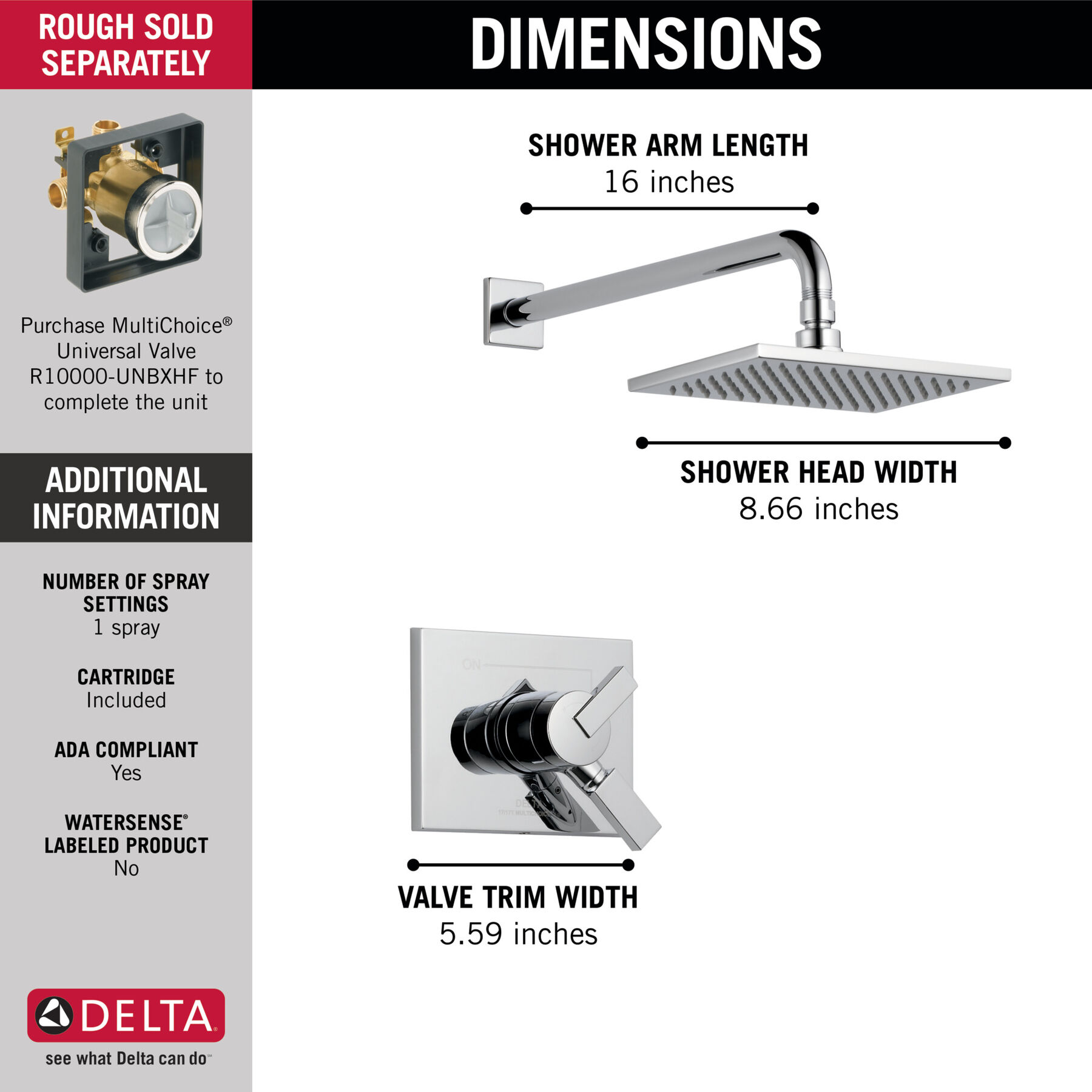 Monitor&reg; 17 Series Shower Trim