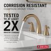Two Handle Widespread Pull-Down Bathroom Faucet (Recertified)