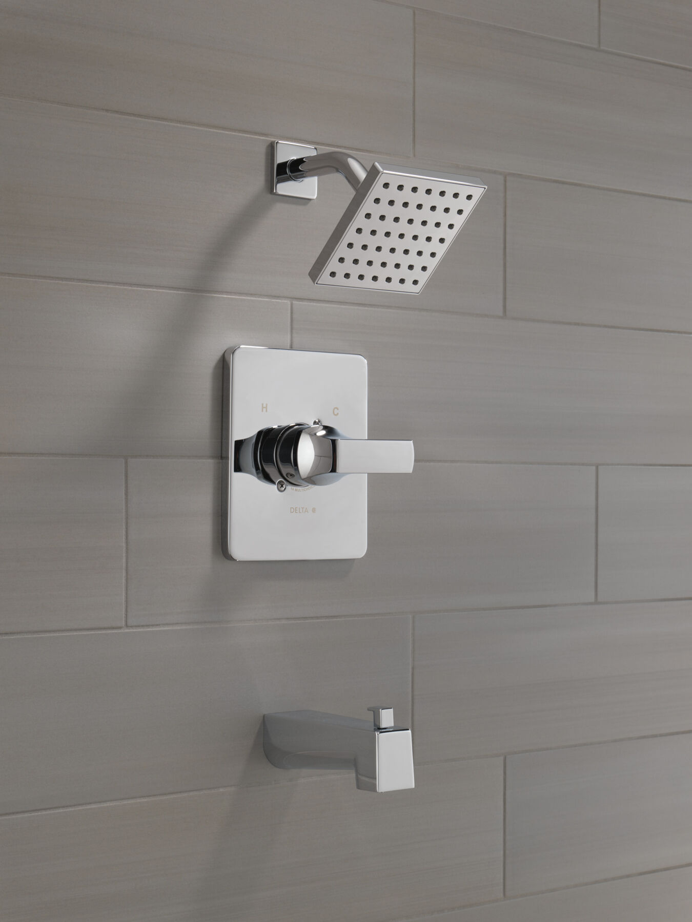 Tub Shower Trim with Universal Rough Bundle - 14S