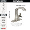 Single Handle Bathroom Faucet (Recertified)