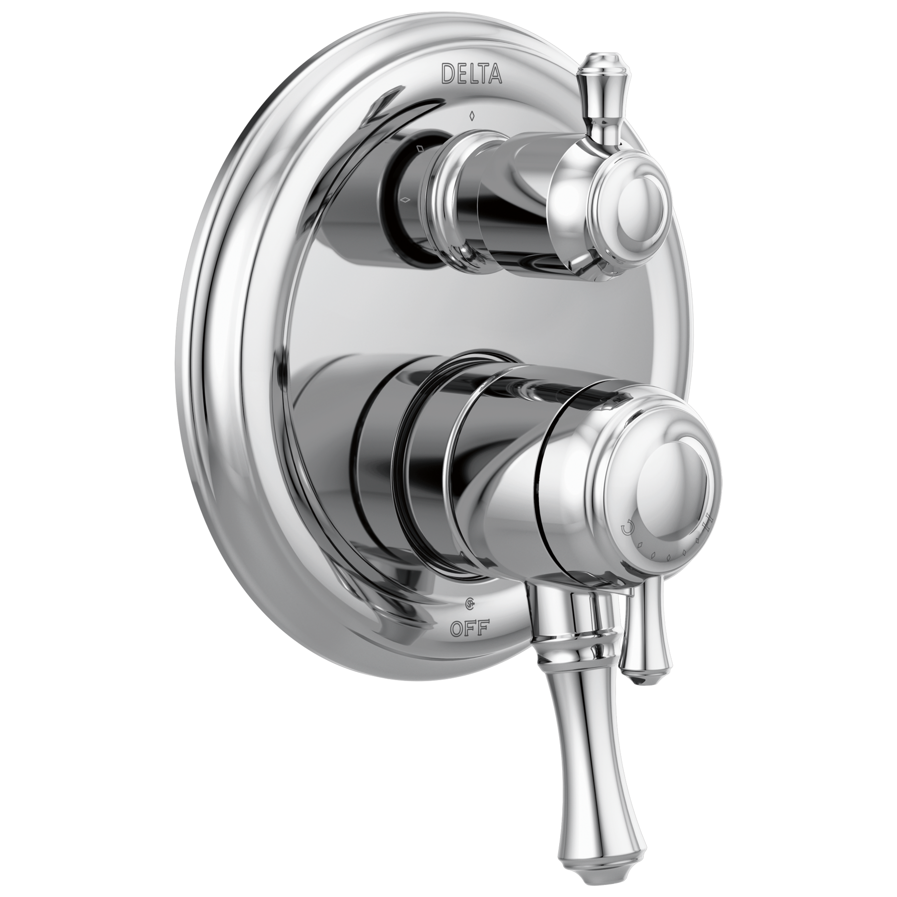 Traditional 2-Handle Monitor&reg; 17 Series Valve Trim with 3-Setting Integrated Diverter