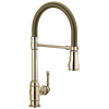 Single Handle Pull-Down Kitchen Faucet With Spring Spout