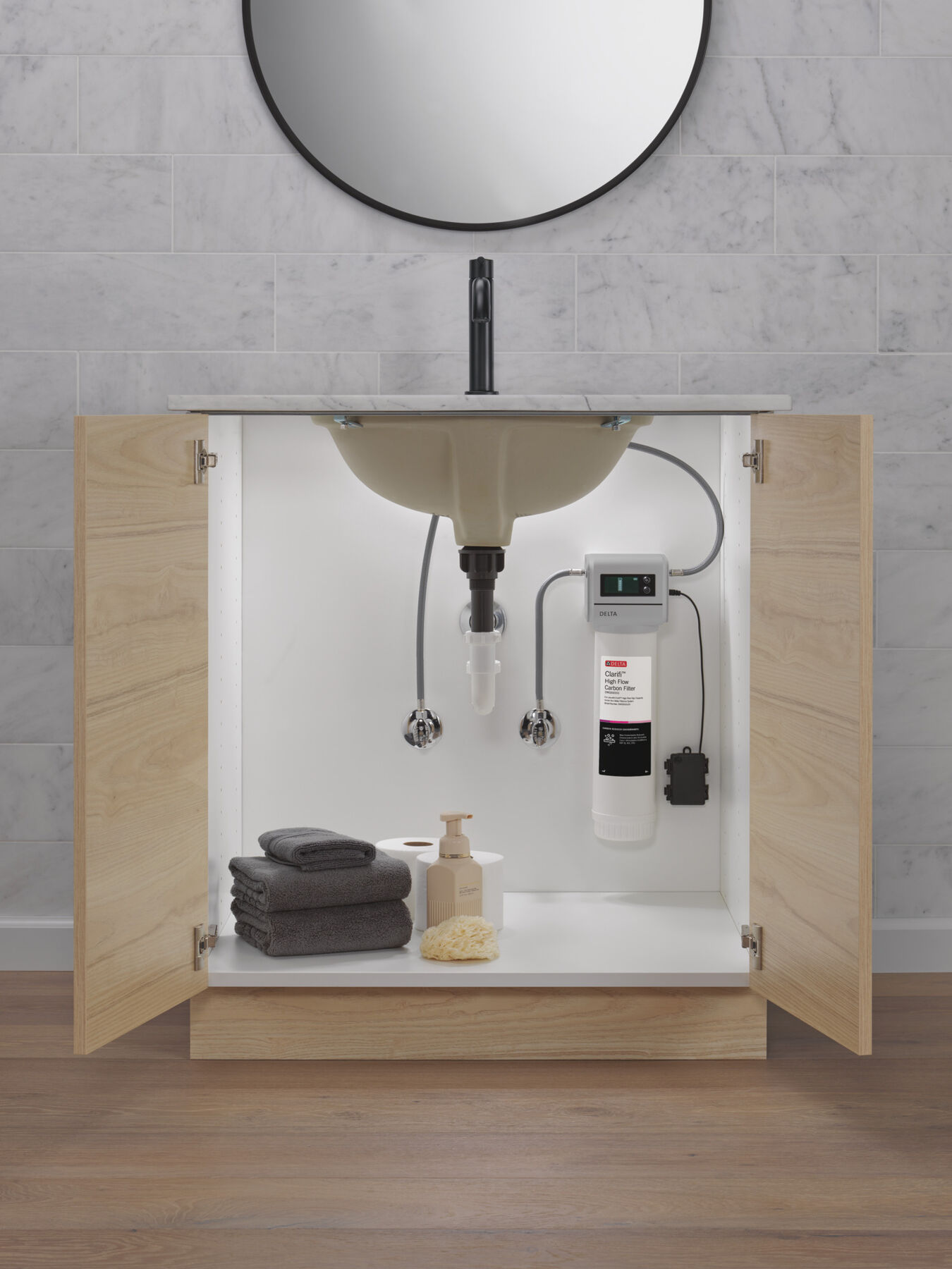 High Flow High Capacity Under Sink Water Filtration System