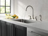 Two Handle Kitchen Faucet with Spray (Recertified)
