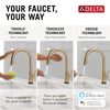 VoiceIQ&reg; Kitchen Faucet with Touch<sub>2</sub>O&reg; Technology with Touchless Technology