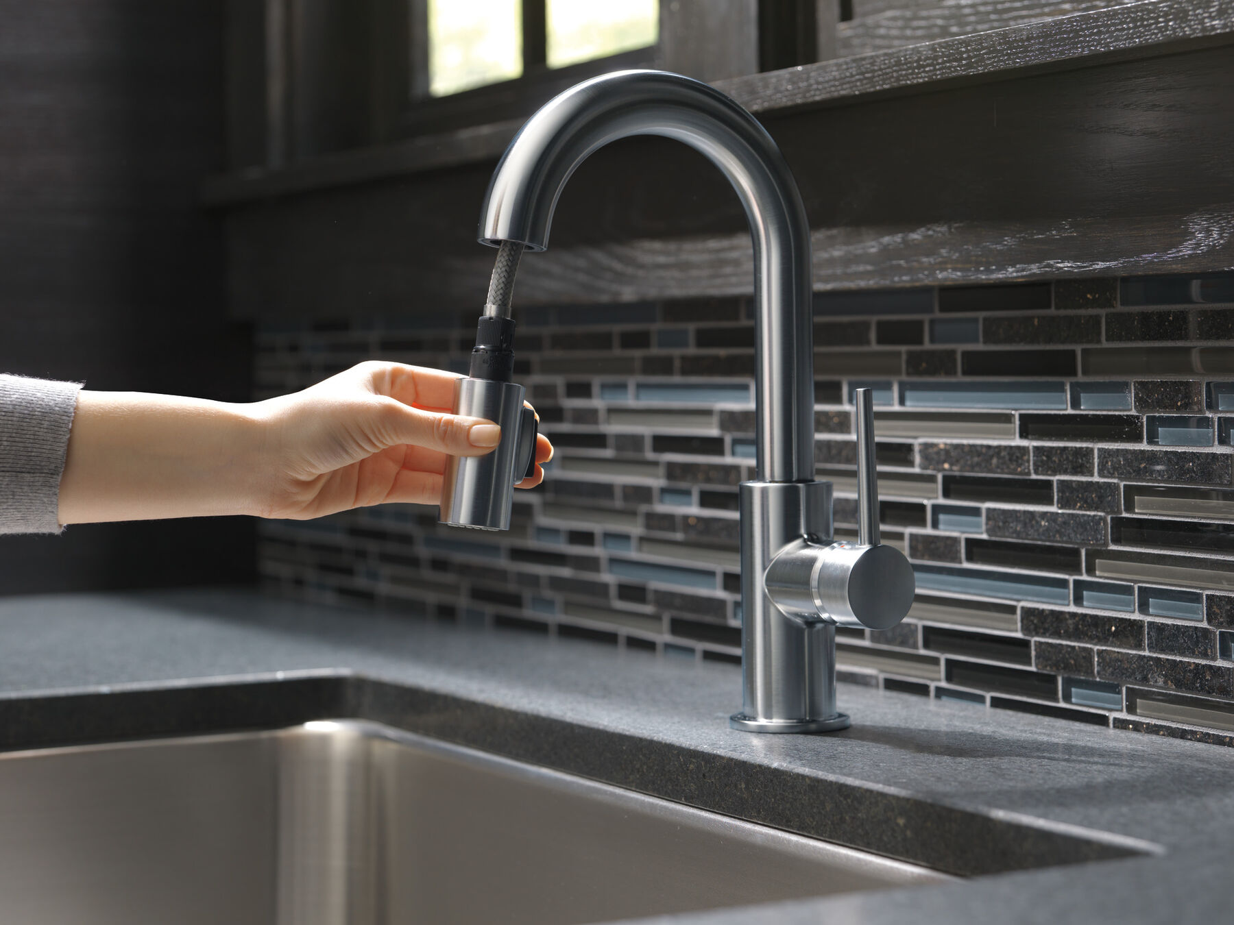 Single Handle Pull-Down Bar / Prep Faucet