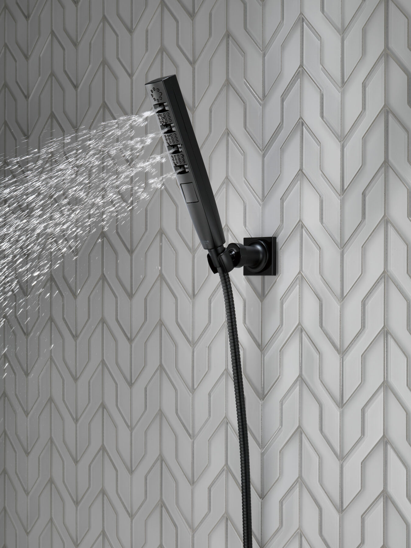 H<sub>2</sub>Okinetic&reg; 4-Setting Wall Mount Hand Shower (Recertified)