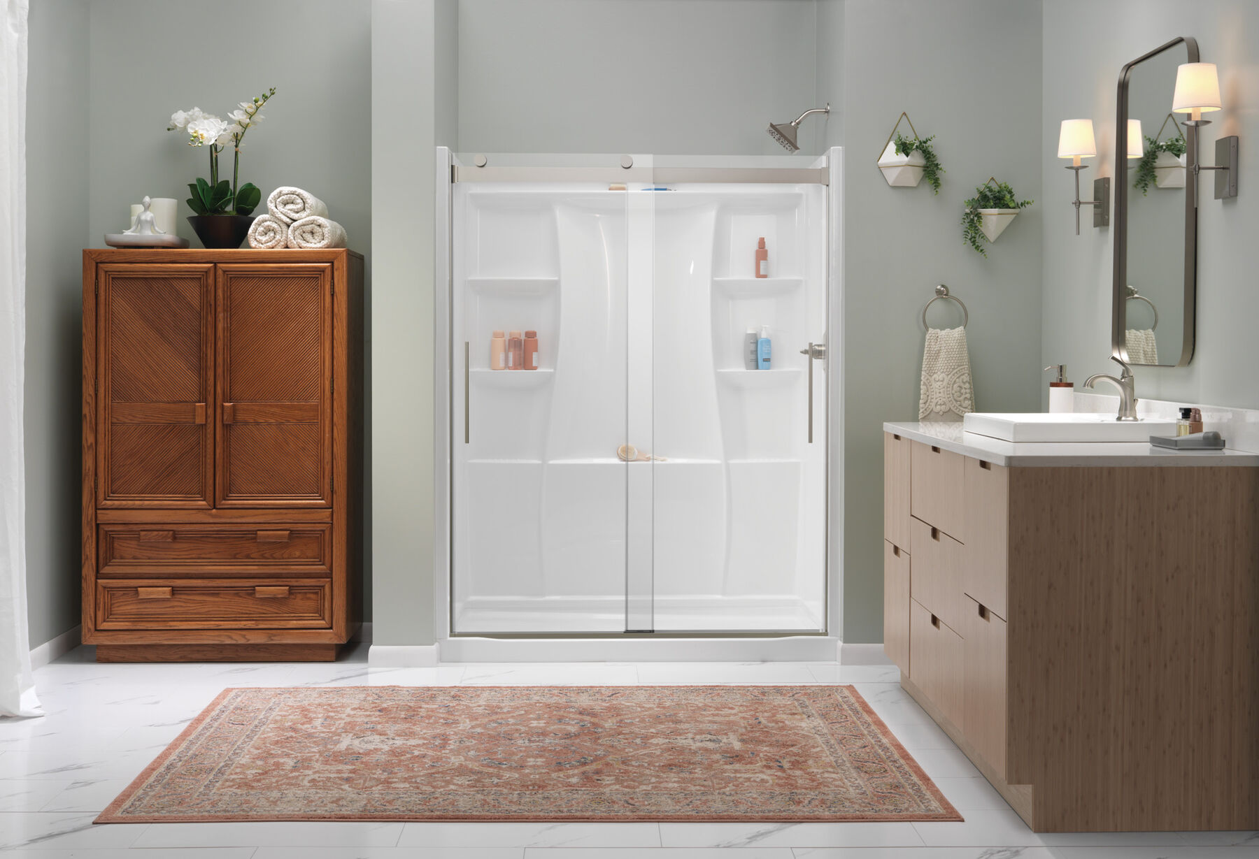 60"x32" Classic 500 Shower Wall