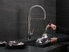 Single-Handle Pull-Down Spring Kitchen Faucet