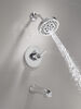 Widespread Lavatory Faucet with 14 Series Tub Shower Trim and Bathroom Accessories Bundle