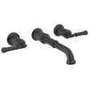 Two Handle Wall Mount Bathroom Faucet Trim - Less Handles