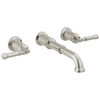 Two Handle Wall Mount Bathroom Faucet Trim - Less Handles