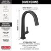 Single Handle Pull-Down Kitchen Faucet With Touch<sub>2</sub>O&reg; Technology Technology