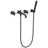 Wall Mount Tub Filler Trim with Hand Shower - Less Handles
