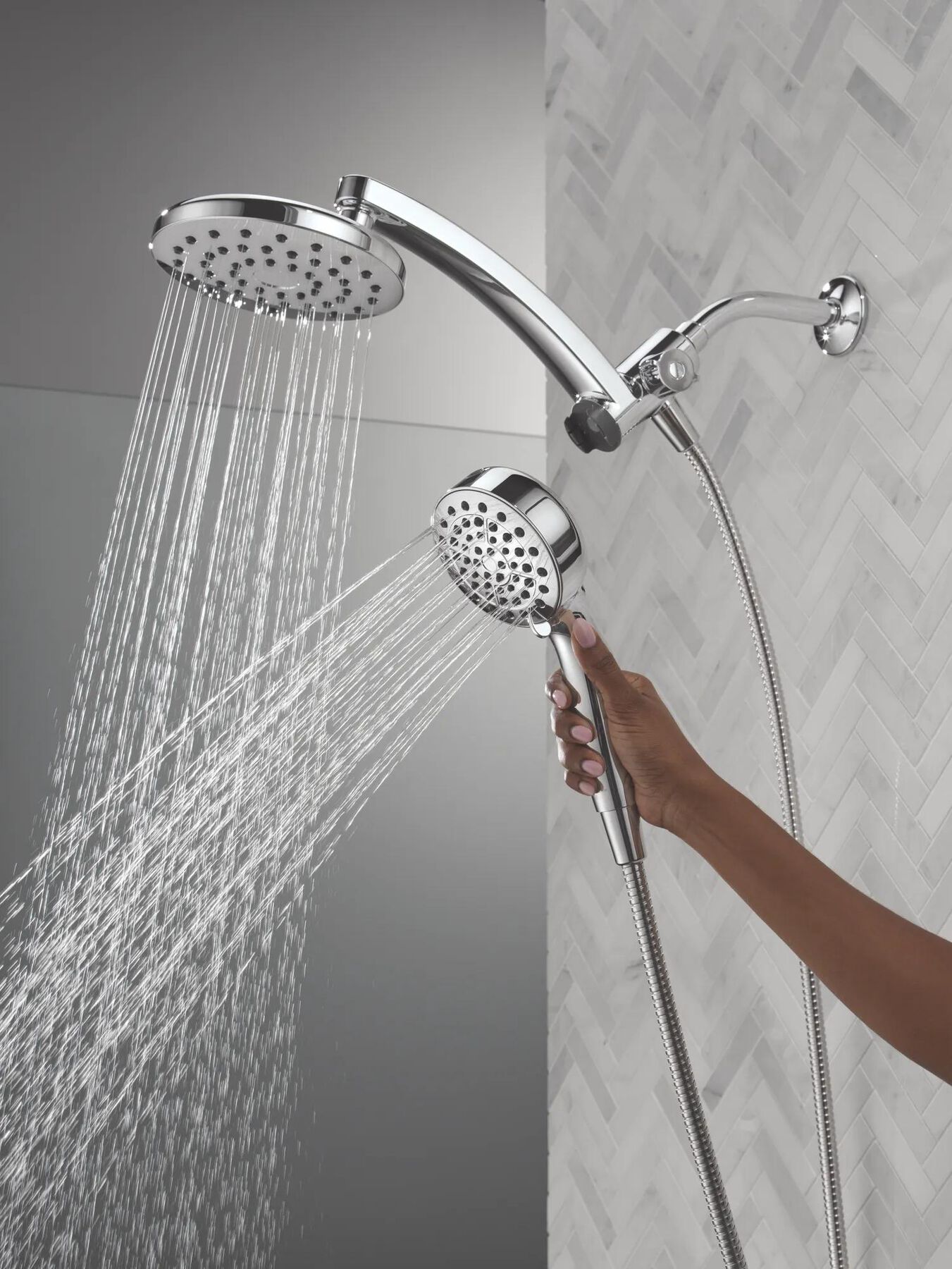 PivotPro&trade; 3-in-1 Combination Shower