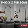 Single-Handle Pull-Down Spring Kitchen Faucet