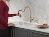 Pull-Down Kitchen Faucet w/Soap (Recertified)