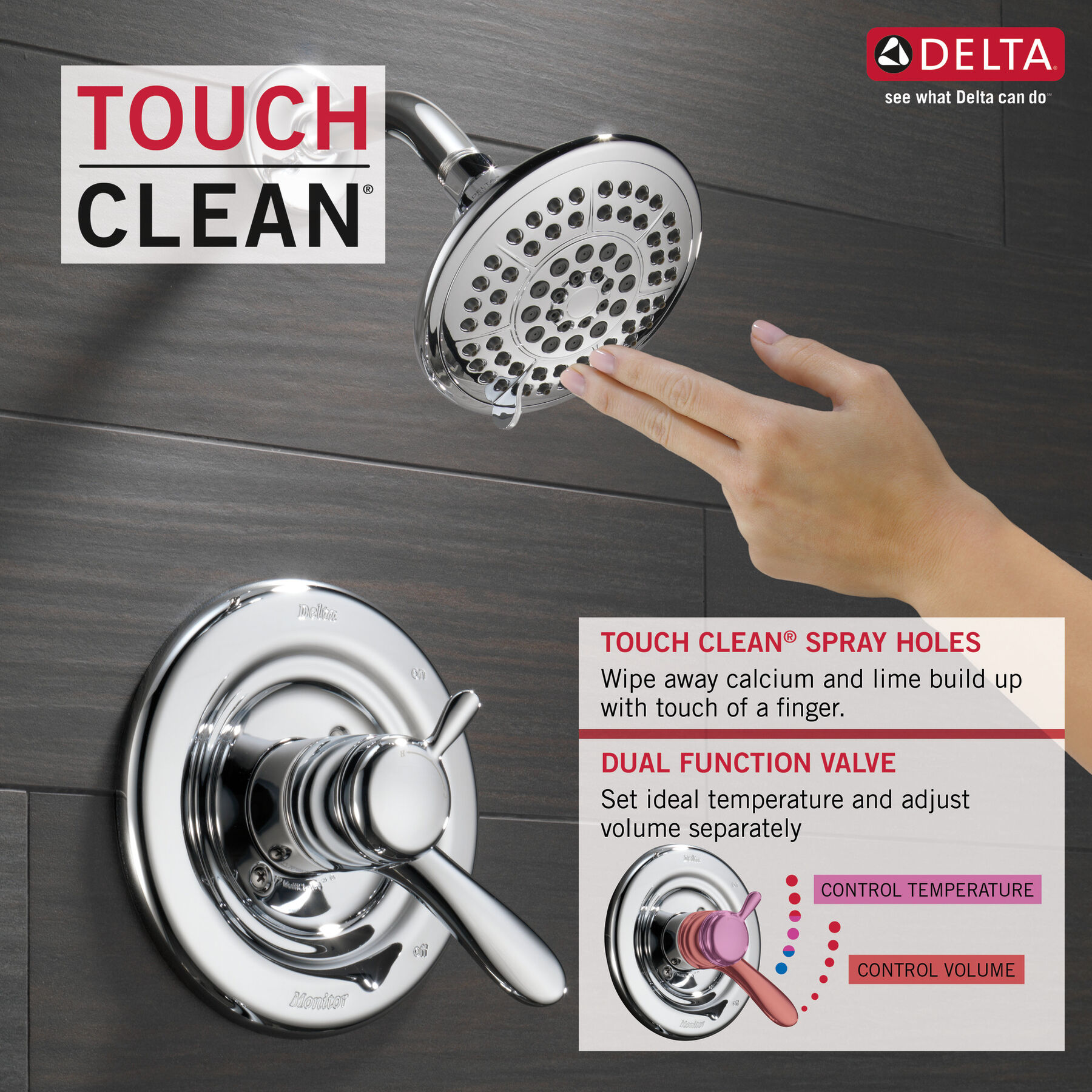 Monitor&reg; 17 Series Tub & Shower Trim