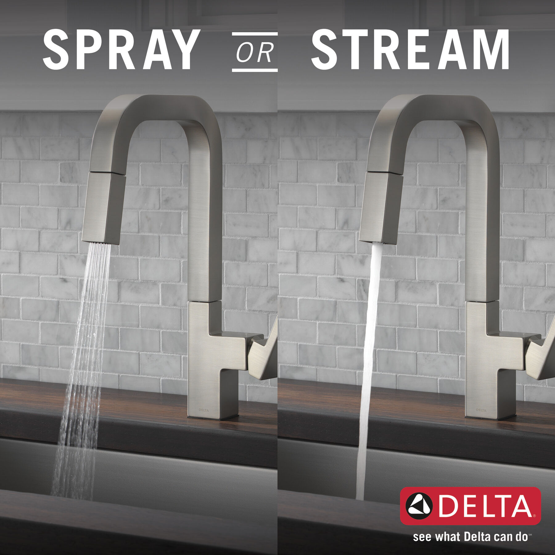 Single-Handle Pull-Down Kitchen Faucet