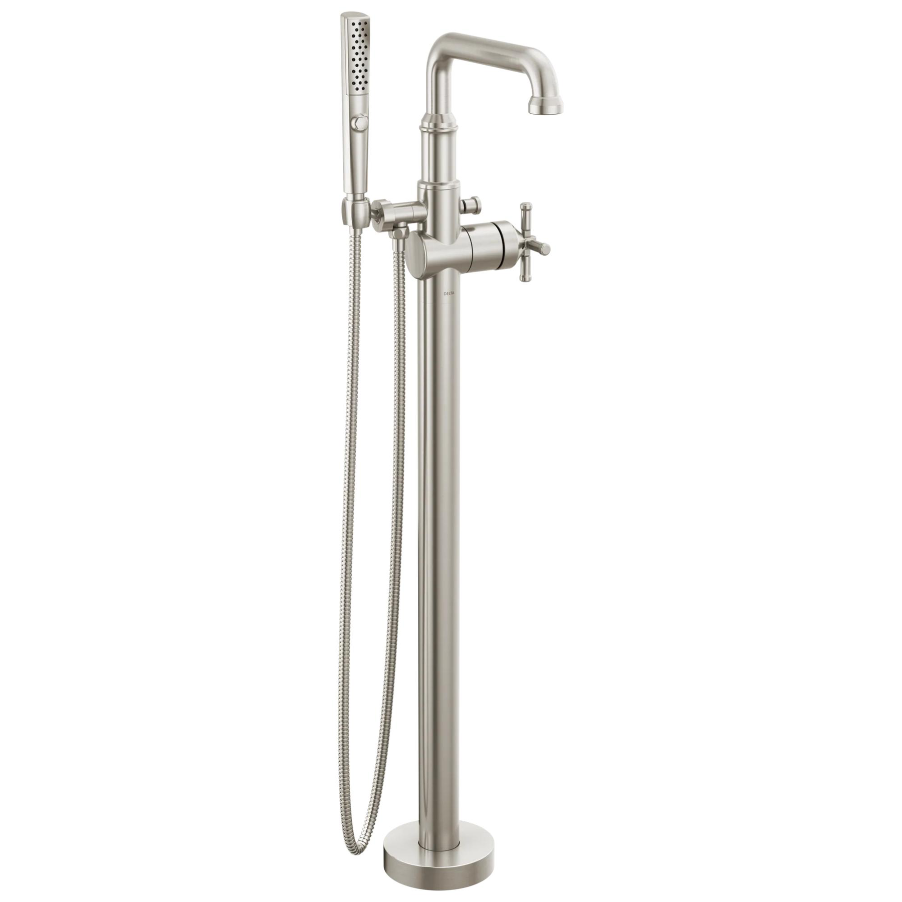 Floor Mount Tub Filler Trim- Less Handle