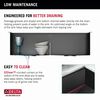 33&rdquo; Undermount 16 Gauge Workstation Kitchen Sink Double Bowl with WorkFlow&trade; Ledge and Accessories