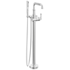 Floor Mount Tub Filler Trim- Less Handle