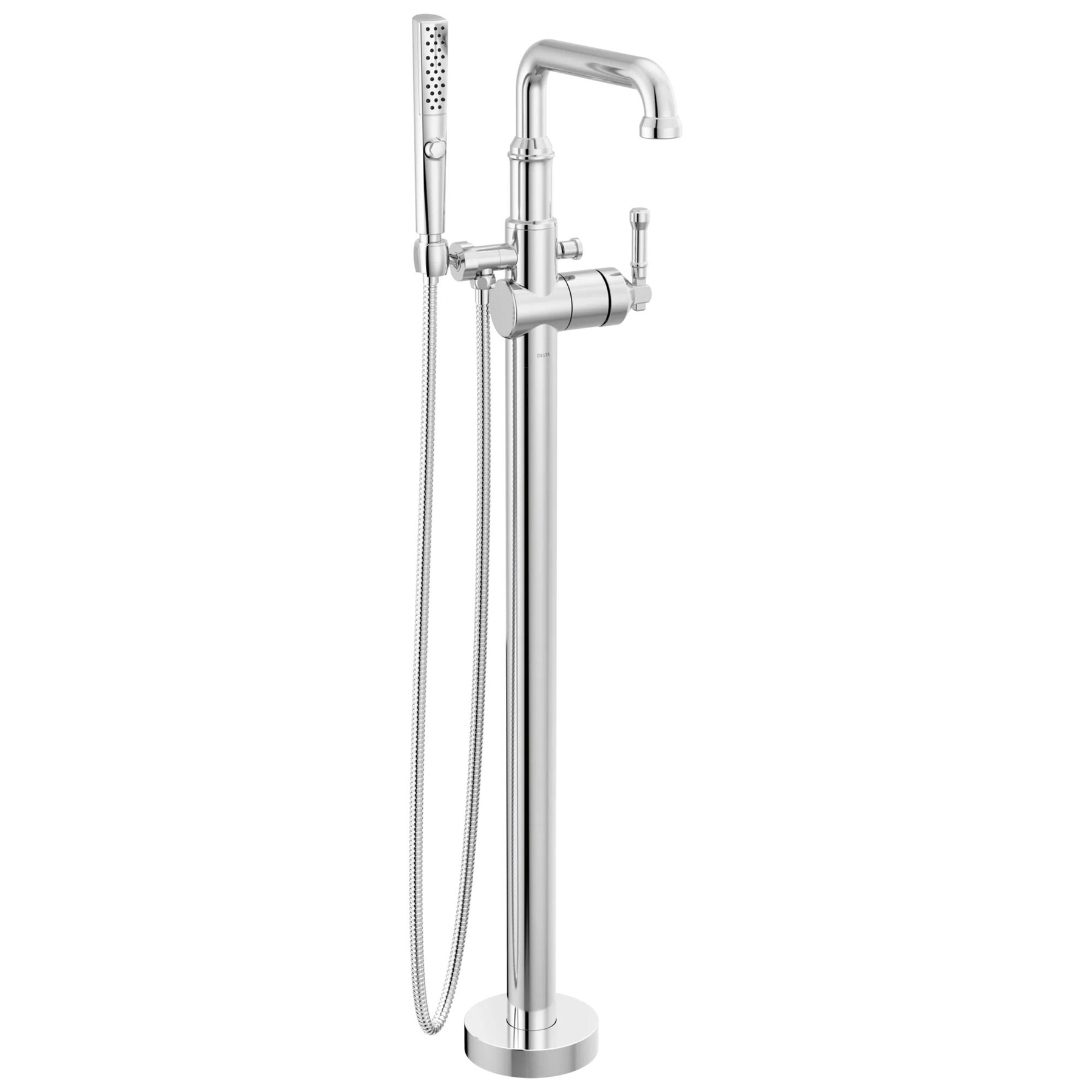 Floor Mount Tub Filler Trim- Less Handle