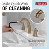 Two Handle Widespread Pull-Down Bathroom Faucet (Recertified)