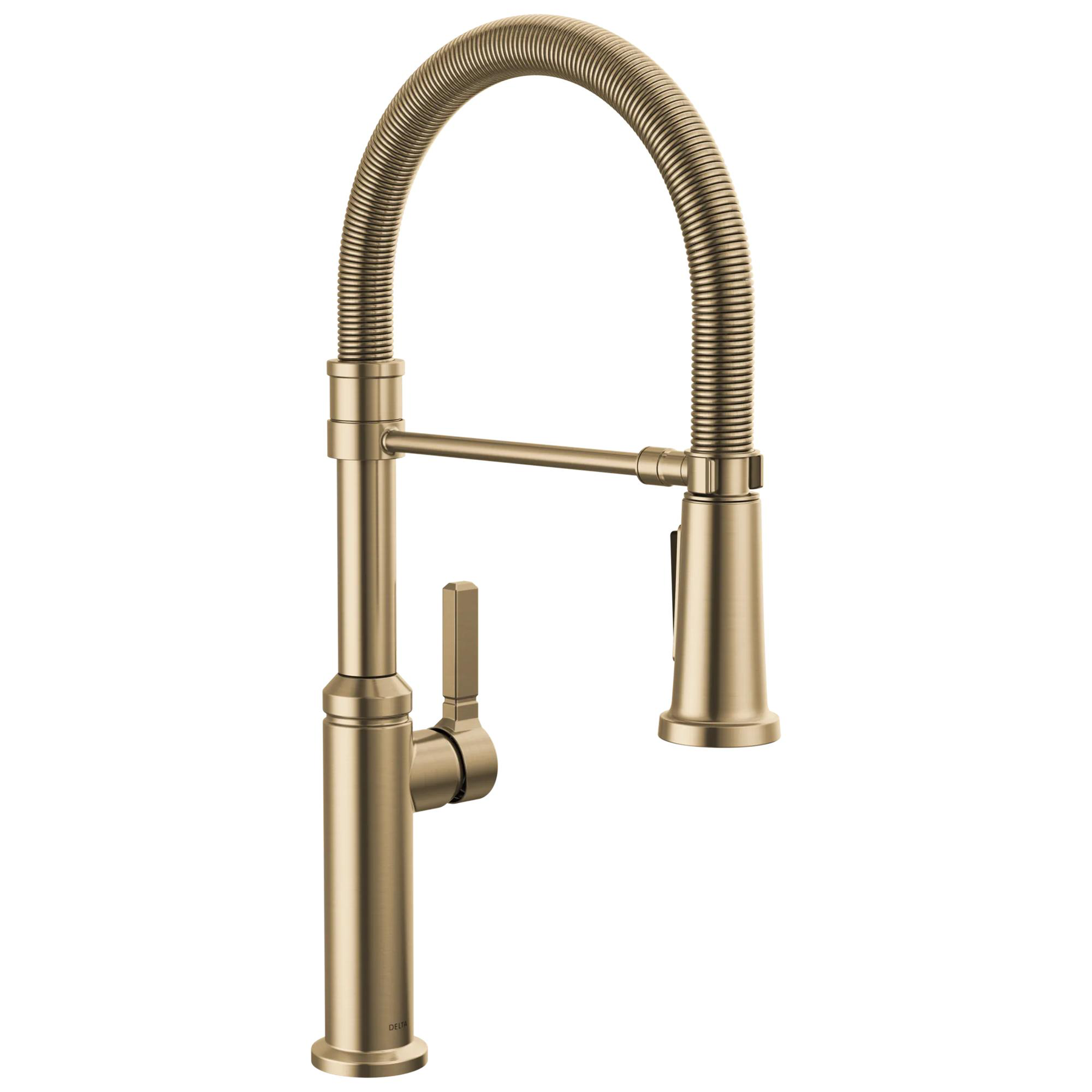 Single Handle Pull-Down Spring Kitchen Faucet (Recertified)
