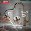 Touch<sub>2</sub>O&reg; Technology Kitchen Faucet with Touchless Technology (Recertified)