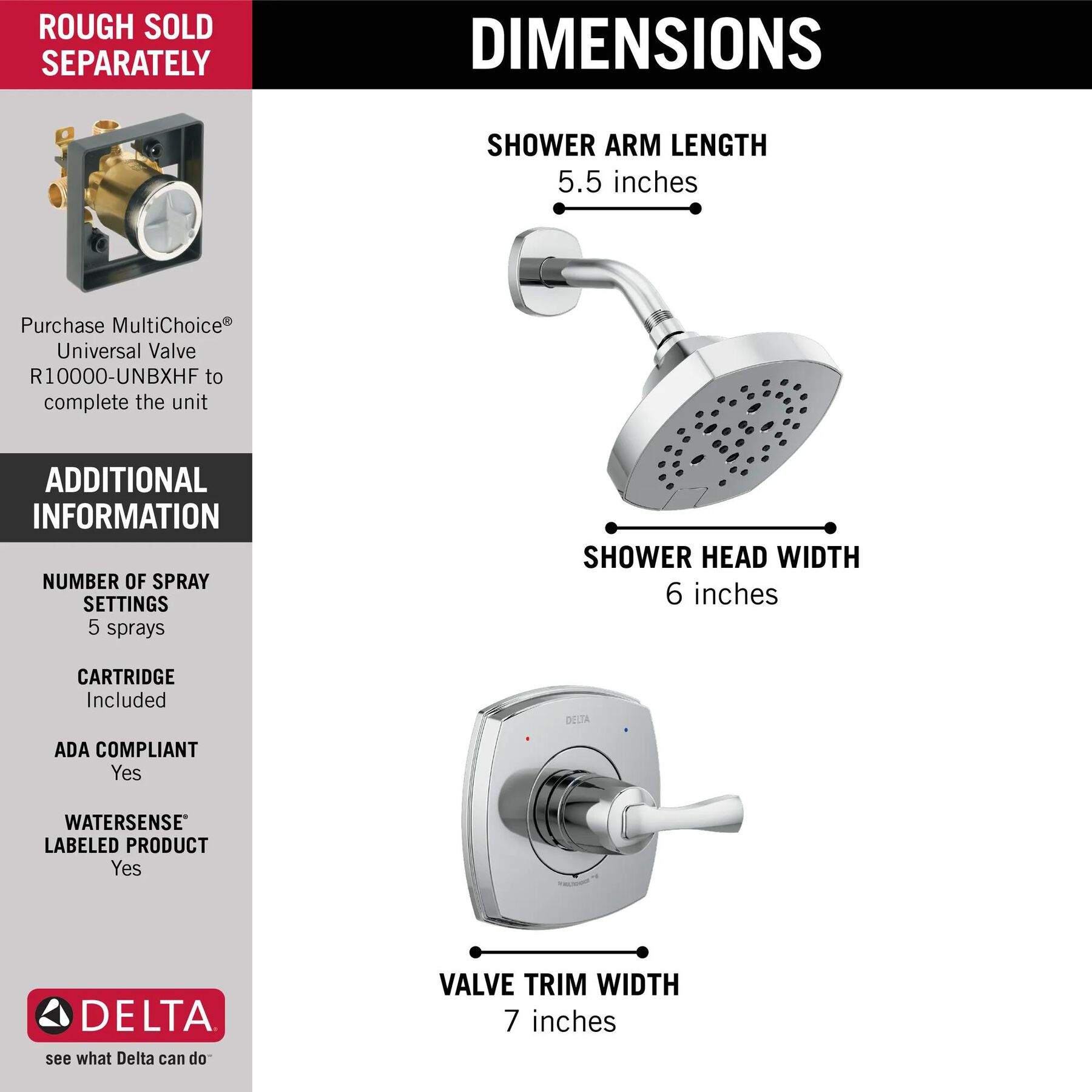 14 Series Shower Only