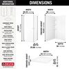 32x32 Corner Shower Bundle - Square