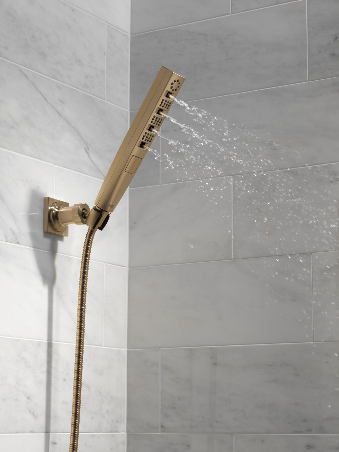 H<sub>2</sub>Okinetic&reg; 4-Setting Wall Mount Hand Shower (Recertified)