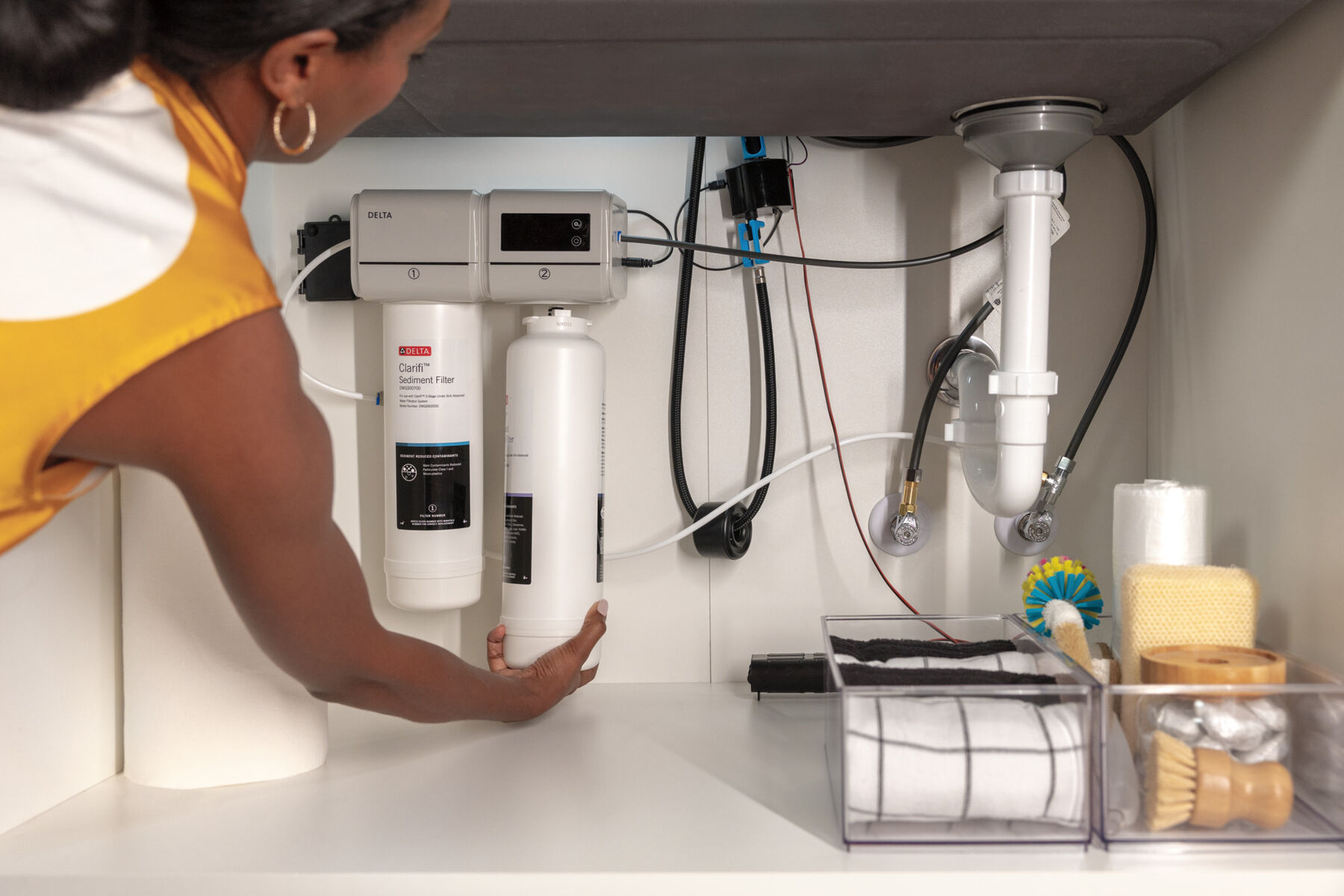 2-Stage Under Sink Advanced Water Filtration System