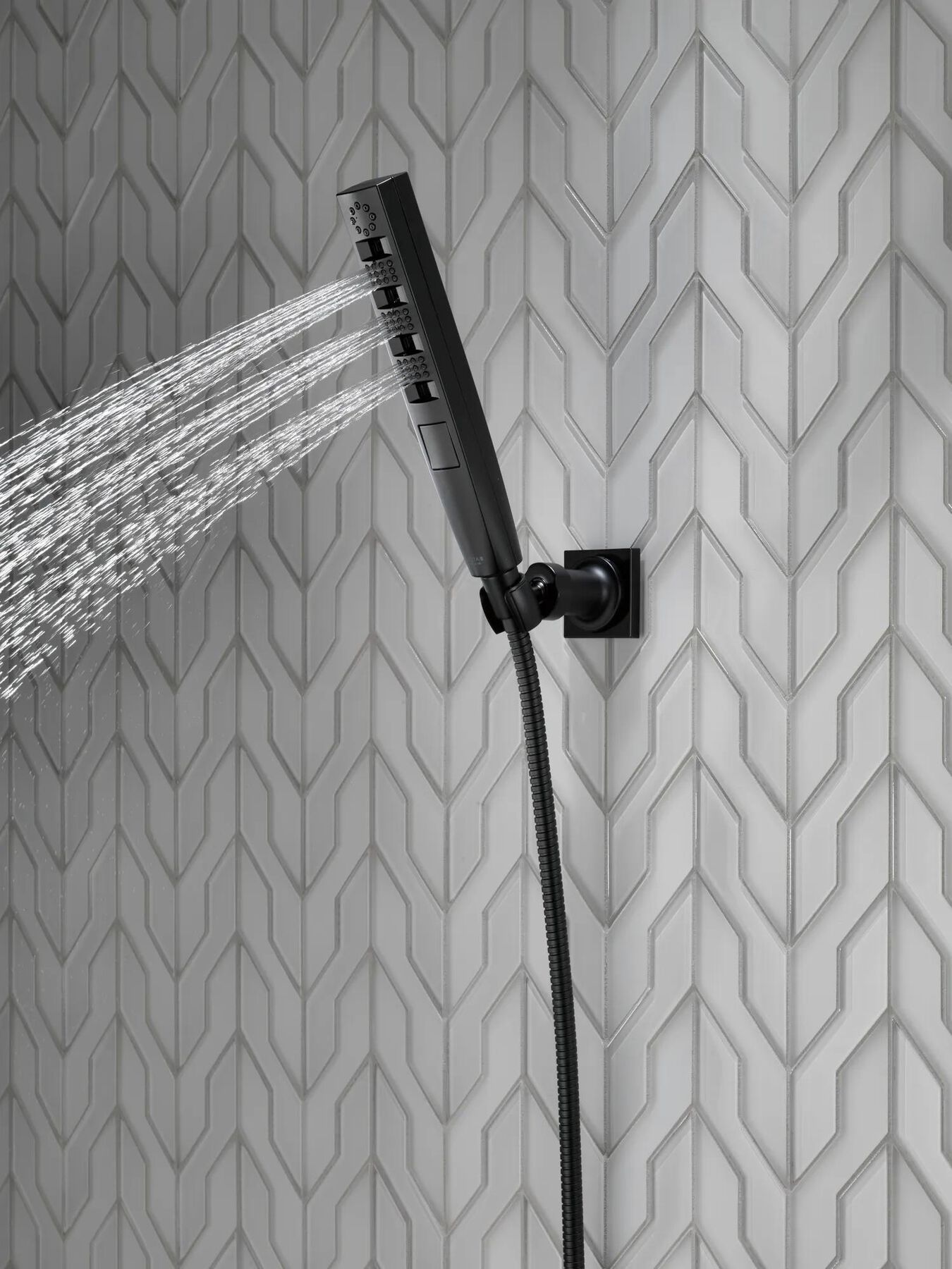 H<sub>2</sub>Okinetic&reg; 4-Setting Wall Mount Hand Shower (Recertified)