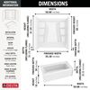 60x30 Alcove Bathtub Bundle - Right