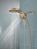 HydroRain&reg; H<sub>2</sub>Okinetic&reg; 5-Setting Two-in-One Shower Head (Recertified)
