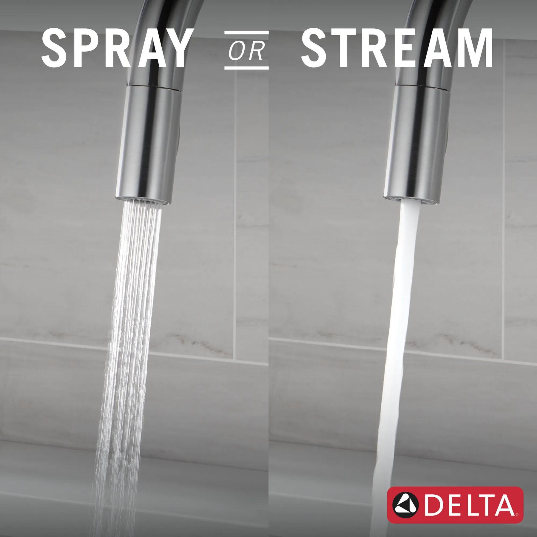 Touch<sub>2</sub>O&reg; Technology Kitchen Faucet with Touchless Technology