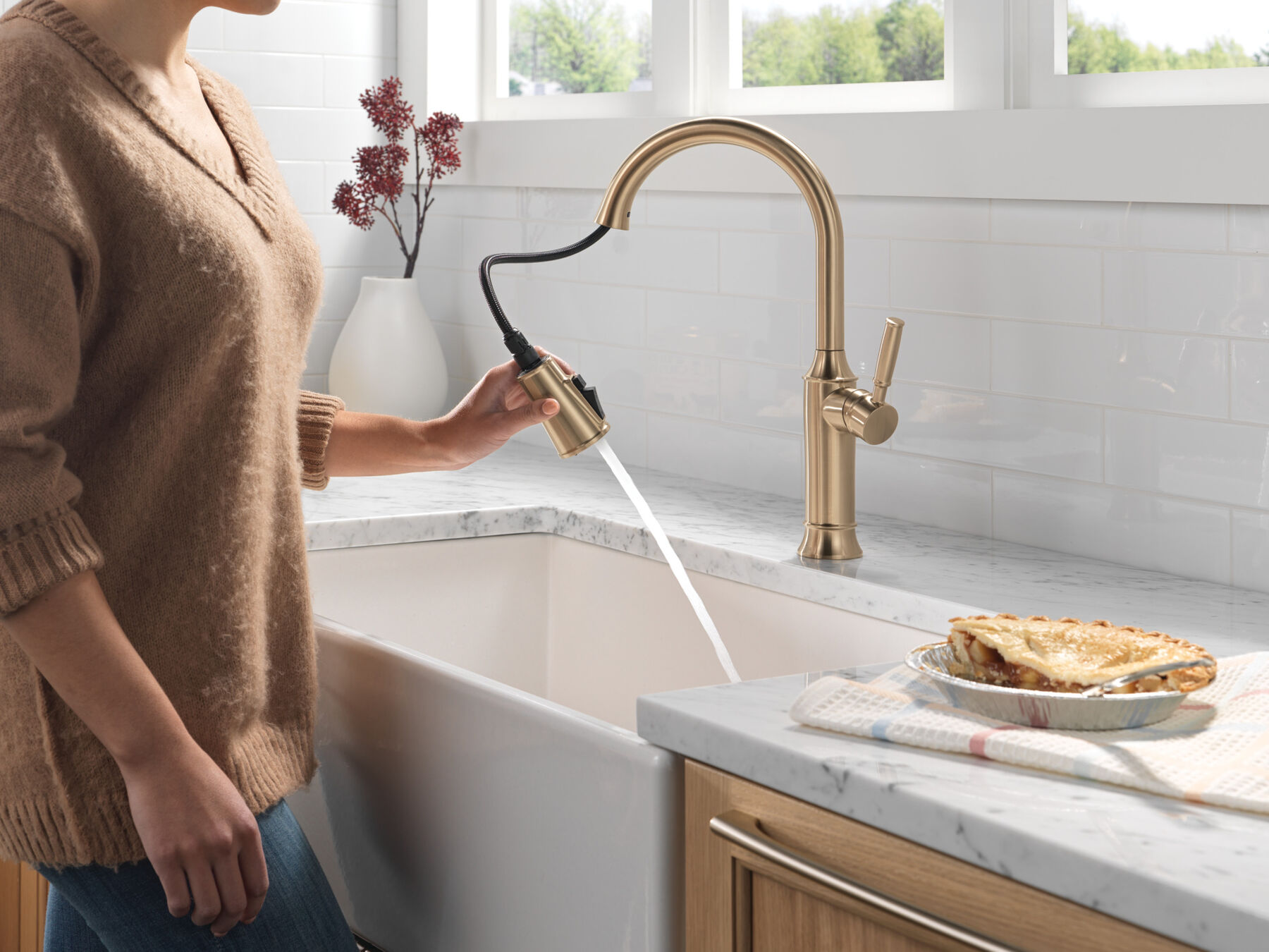 Pull-Down Kitchen w/ProClean Spray (Recertified)