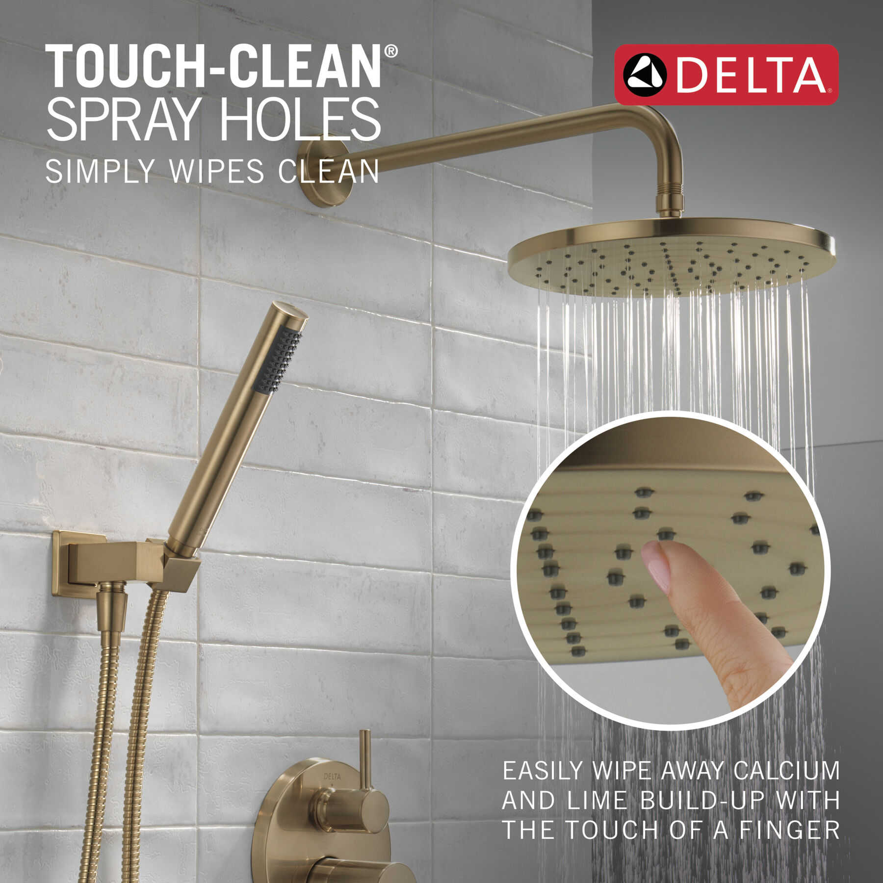 Raincan Shower Rough & Trim w/ HS 14S (Recertified)
