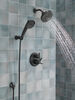 H<sub>2</sub>Okinetic&reg; 5-Setting Contemporary Raincan Shower Head