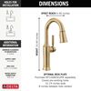 Single Handle Pull-Down Bar / Prep Faucet (Recertified)