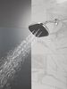H2Okinetic&reg; 6-Setting 9-inch Raincan Shower Head with Silicone Spray Face